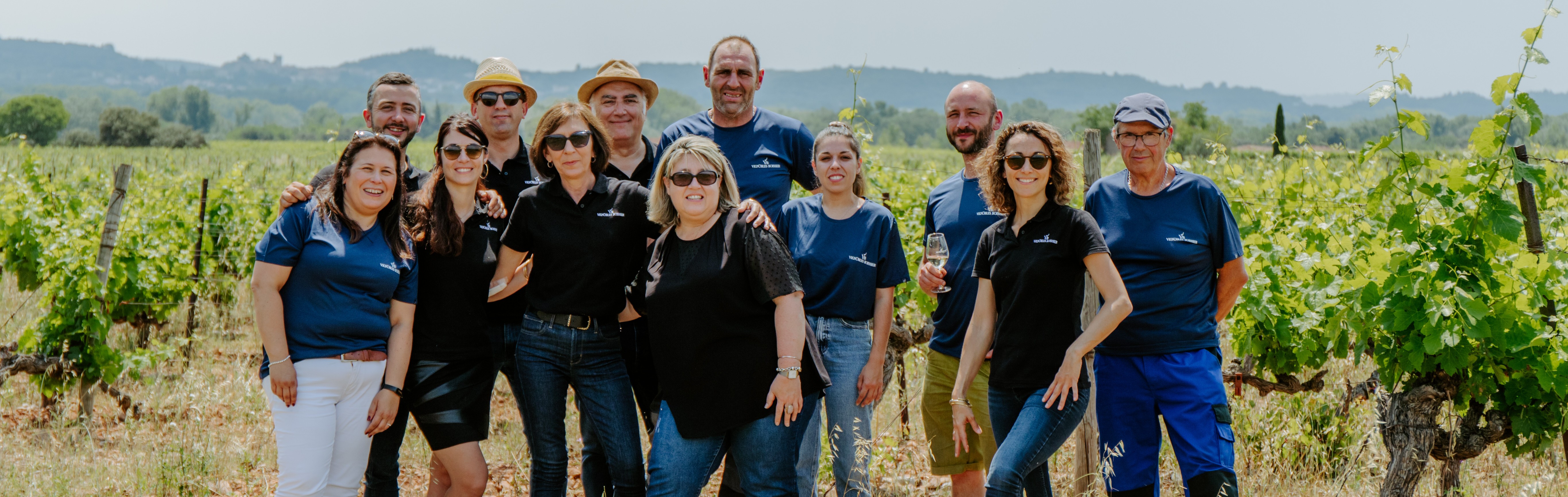 L'équipe Les Vignobles Boissier au complet!